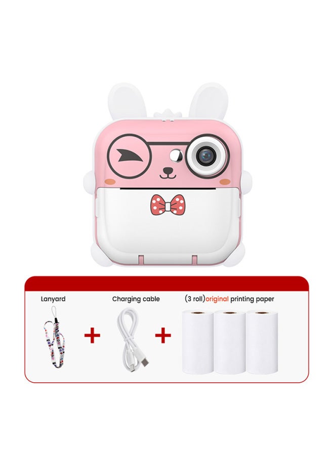 Neutral Q5 New Kids Polaroid Camera Thermal Print Mini Cartoon Fun Digital Camera Gift - Image 1