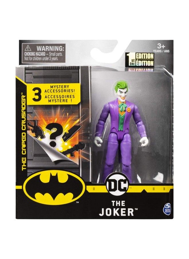 DC - Batman 2020 The Joker 4Inch Action Figure By Spin Master - Image 1