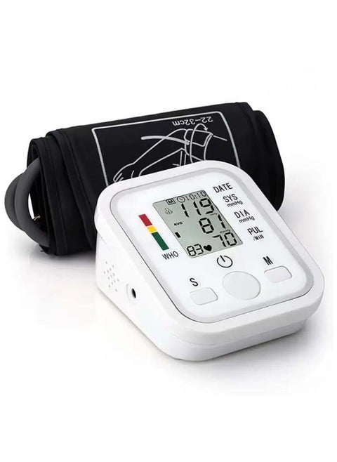 Digital Tensiometer – Automatic Arm Blood Pressure Monitor with Heart Rate Measurement | Professional Medical Equipment