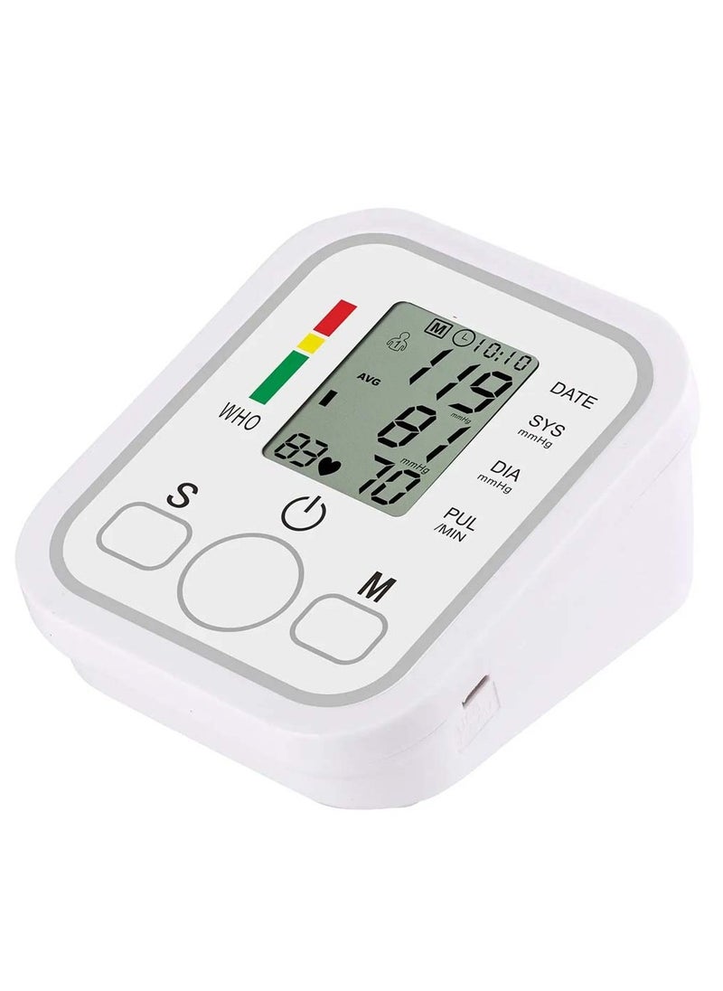 Digital Tensiometer – Automatic Arm Blood Pressure Monitor with Heart Rate Measurement | Professional Medical Equipment