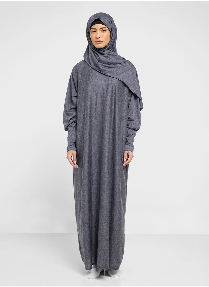 هيا كلوزيت Straight Sleeve Hooded Prayer Clothe