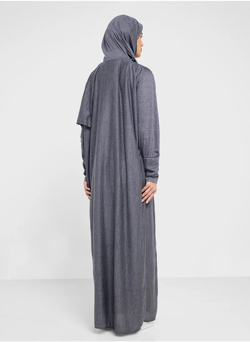 هيا كلوزيت Straight Sleeve Hooded Prayer Clothe