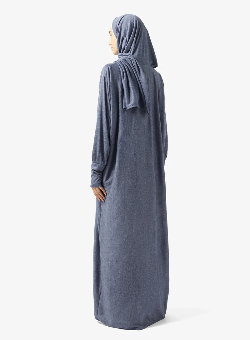 hayas closet Straight Sleeve Hooded Prayer Clothe