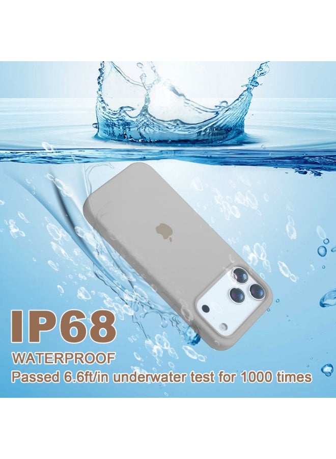 أوللاي ايفون 17 برو كيس واقي ، مادة السيليكون ، مقاومة للصدمات مع حماية عدسة الكاميرا وتغطية زر التحكم ، غطاء واقي للهاتف المحمول المضاد للصدمة ، متوافق مع إكسسوارات MagSafe - Image 4