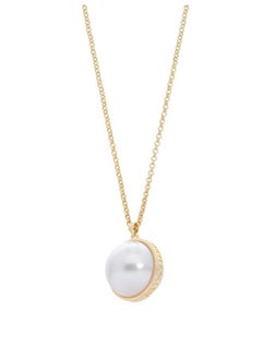 Karen Millen Large Pearl Ball Pendant Necklace  - Image 2