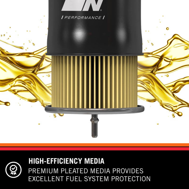 K&N Gasoline Fuel Filter: High Performance Fuel Filter, Premium Engine Protection, 1996-2017 Ford, Lincoln, Mercury Fuel Injected Gasoline Engines, PF-2000 - Image 3