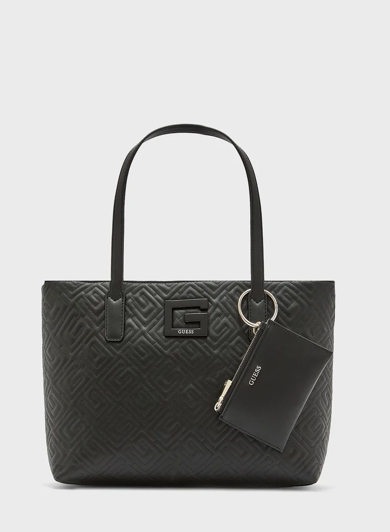 GUESS Janay Textured Tote