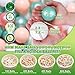GOGOSO Ball Pit Balls for Toddlers PhthalateFree BPAFree NonToxic Crush Proof Soft Plastic Play Balls Baby Kids Shape Tent Pool Playhouse Playpen Party DecorPink Green White100PCS - Image 4