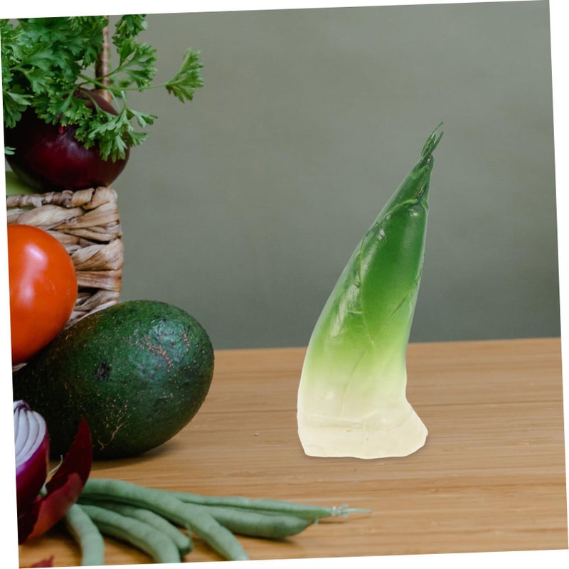 Pretend Zoo Simulation Fake Vegetables Lifelike Faux Shoot Props Realistic Green Educational Play Photography Decor Great Craftsmanship Distinctive Design - Image 5