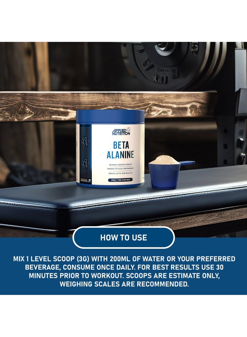 Applied Nutrition Beta-Alanine Powder 300g, Unflavored 100 Servings  - Image 5