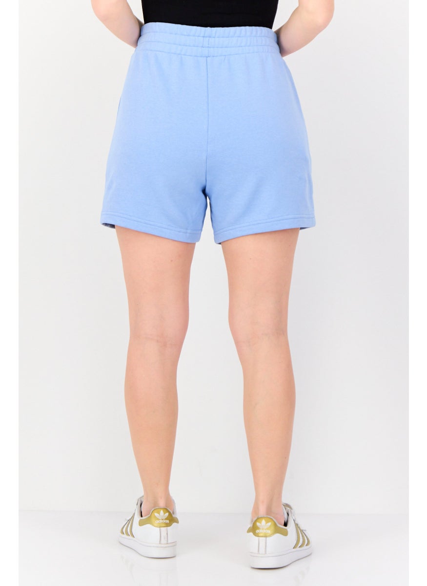 PUMA Women Sportswear Fit Outdoor Shorts, Blue  - Image 4