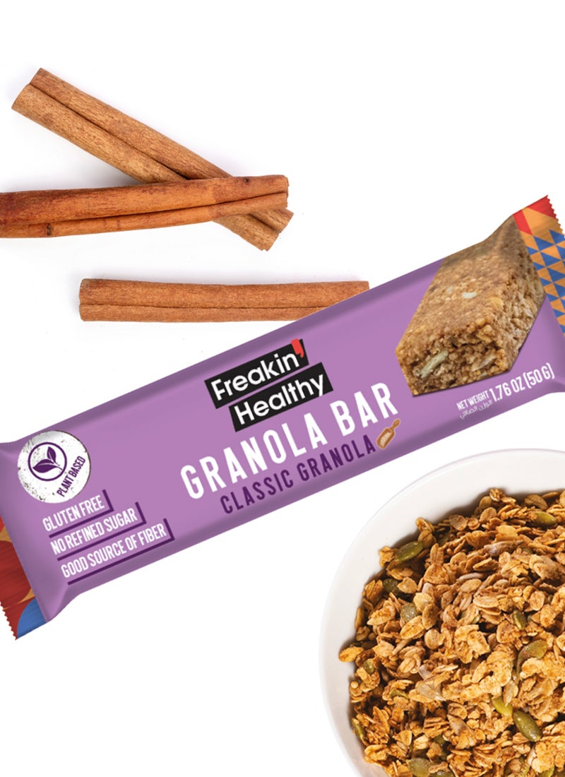 Freakin Healthy Classic Granola Bar 50g (4g Protein) - Image 3