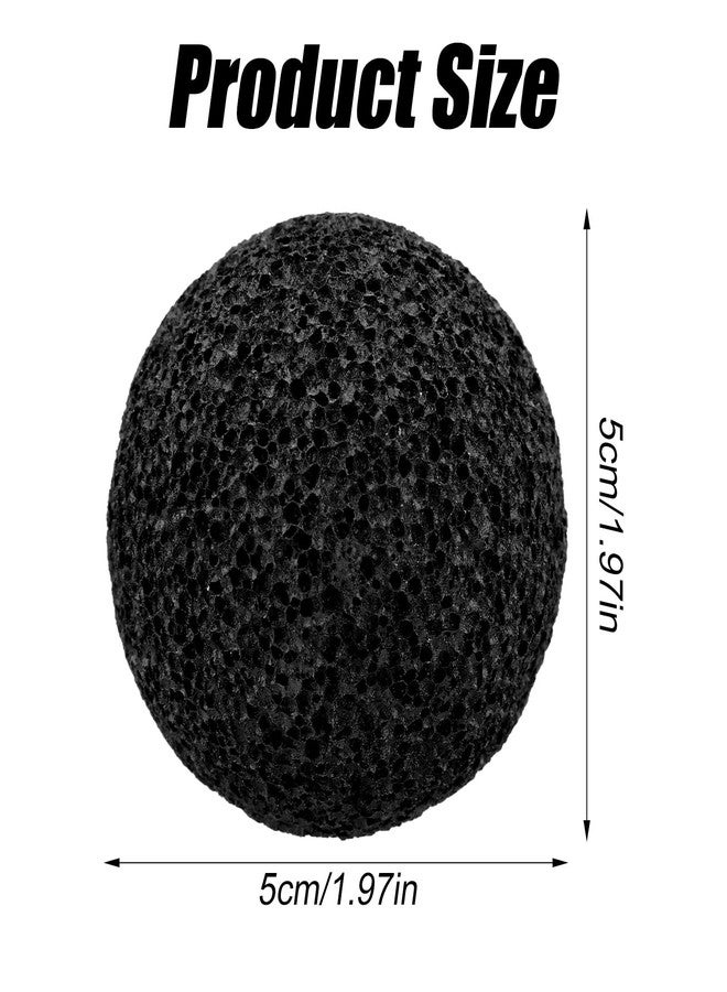 Sinbana Black Callus Ball for Hand, Non-Sweat Moon Grip Strength Ball Callus Rock for Skin Conditioning Strengthening Gripper Training Fidget Exercise Tool Anti-Sweat Anti-Slip Climbing Strengthener Trainer - Image 2