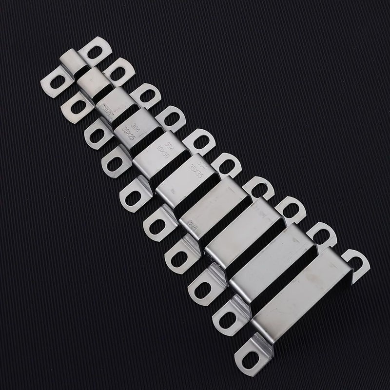 304 Stainless Steel M Shaped Hose Clamp 30x30 Fastening Buckle - Image 4