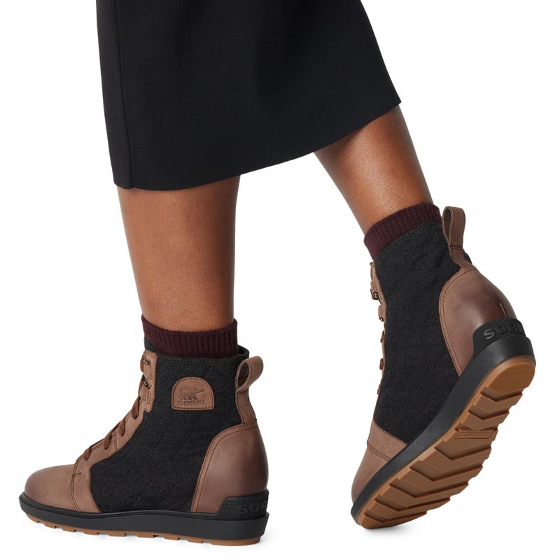 Sorel Women's Evie II NW Lace Boots - Tobacco, Black - Size 7 - Image 2