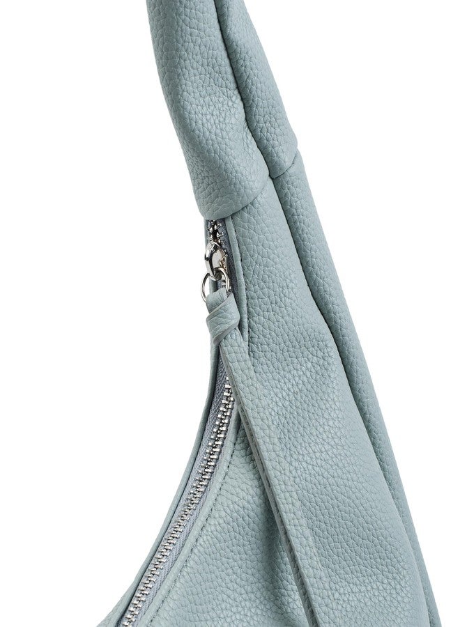 Lino Perros Avril Soft-Body Grey Shoulder Bag - Image 2