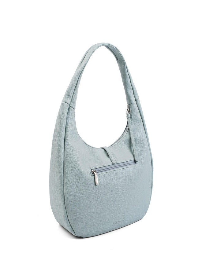 Lino Perros Avril Soft-Body Grey Shoulder Bag - Image 3