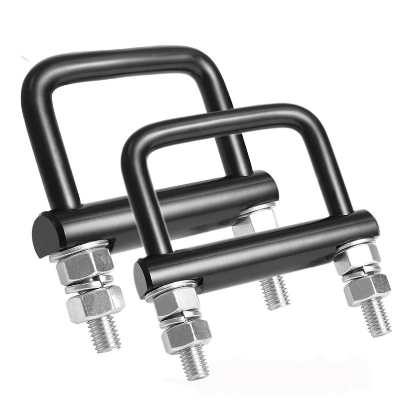 CZC AUTO Hitch Clamp AntiRattle Stabilizer Hitch Tightener for 2 Inch Hitches of Trailers SUV Vans RV Hitch Tray Cargo Carrier Bike Rack Trailer Ball Mount 2 Pack