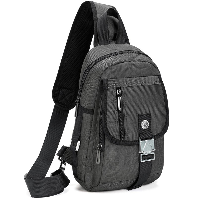 NICGID Sling Bag Chest Shoulder Backpack Crossbody Bags for Tablet Laptop Outdoor Hiking Men Women - Image 1