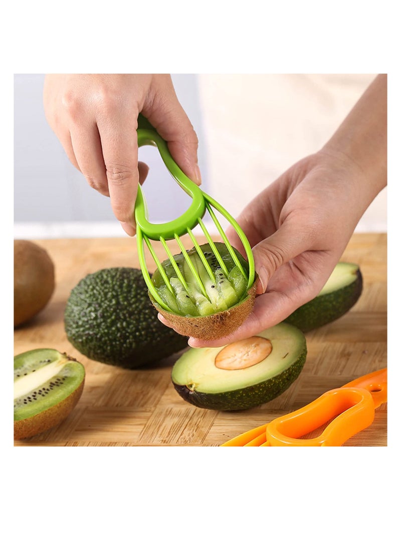 سونسر أداة قطاعة أفوكادو متعددة الوظائف، قطاعة أفوكادو 3 في 1، أداة مطبخ متعددة الوظائف، مثالية لهرس الأفوكادو ونزع النوى وصنع الجواكامولي. - Image 5