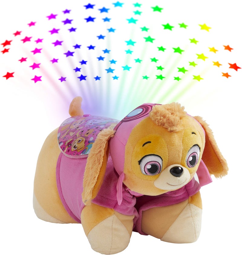 Pillow Pets Paw Patrol Skye Sleeptime Lite 11 Nickelodeon Stuffed Animal Nightlight - Image 2
