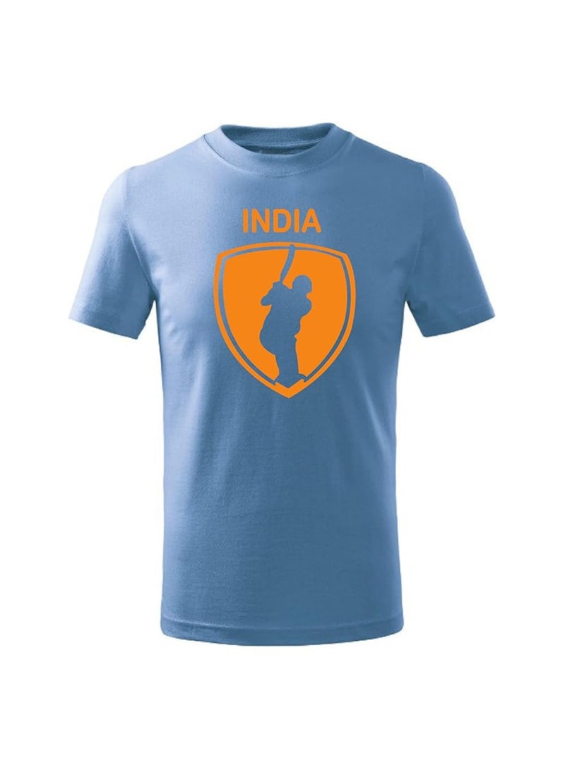 PRINTSHOP4ME India Cricket Tshirts Supporting The India Jersey Tshirts For Men,Women ,Kids To Win The Cup - Image 1