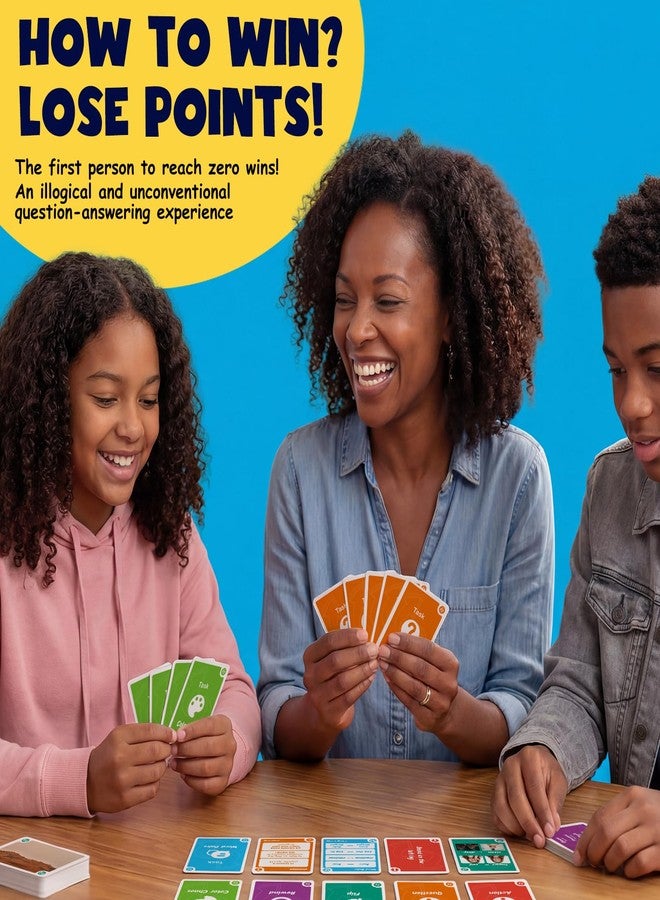 HugHush Opposite Game - Funny Family Card Game for Kids Ages 10+ & Parents,Fast-Paced Question and Answer Reaction Game,Engaging Brain Training Fun for 3-6 Players - Perfect for Parties - Image 2