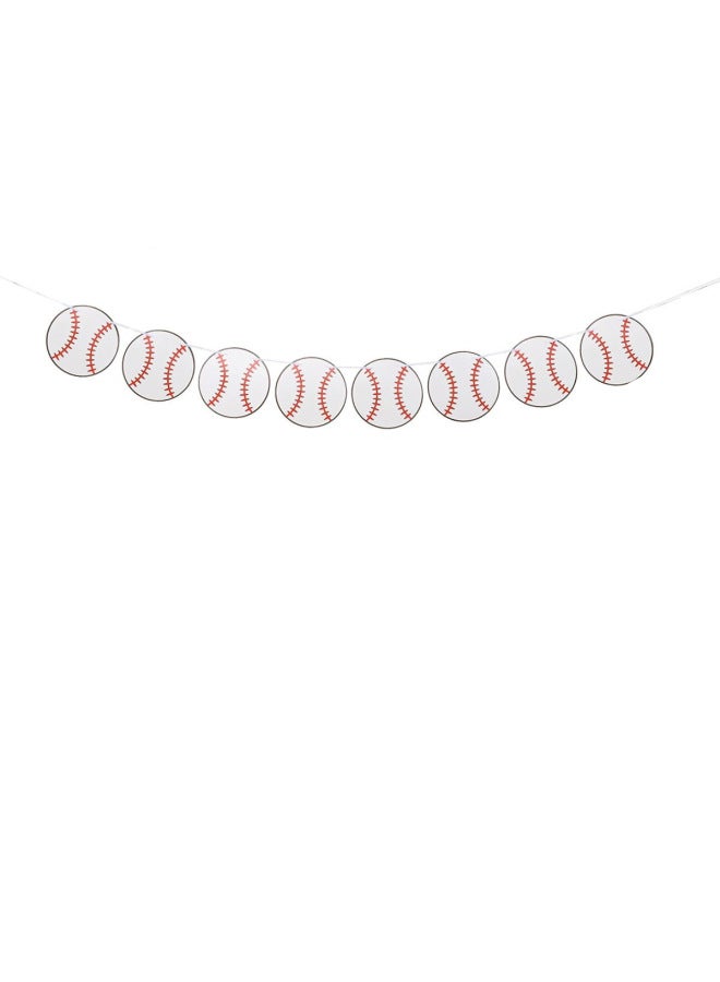 White Baseball Sports Theme Birthday Party Supplies Decorative Paper Plate Paper Towel Tablecloth Disposable Tableware Suit