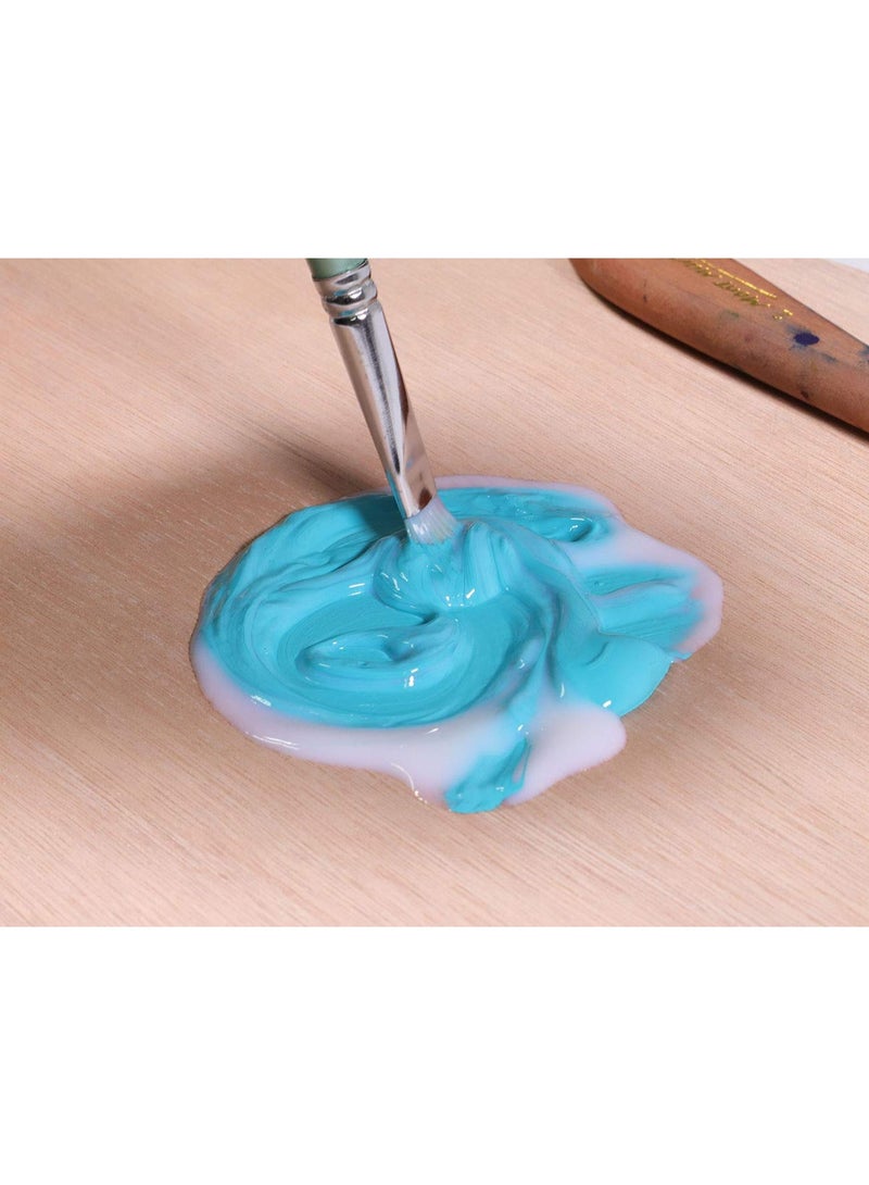 Air Dry Clay Varnish Set, Matte/Gloss Finishes Scratch Resistant, Colorless Acrylic Glaze for Pottery, Clay Acrylic Paint for Gypsum, Bright Matte Oil Transparent Protective Paint (Gloss 250ml) - Image 3