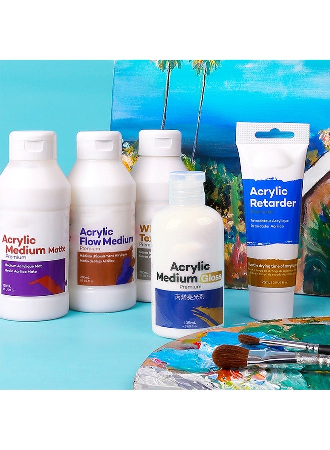 Air Dry Clay Varnish Set, Matte/Gloss Finishes Scratch Resistant, Colorless Acrylic Glaze for Pottery, Clay Acrylic Paint for Gypsum, Bright Matte Oil Transparent Protective Paint (Gloss 250ml) - Image 2