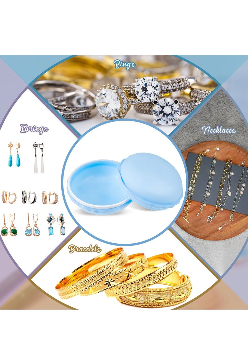 SOLARAE 8 PCS Giant Macaron Case, Macaron Pill Box, Colorful Macaron Jewelry Storage Box, Shape Storage Box Candy Pill Organizer Case Container for Earrings Necklaces Candy Decor, 8 Colors - Image 4