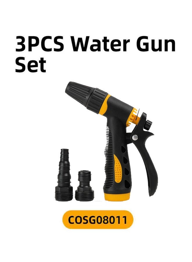 CONAN 3PCS Water Spray Gun Set – High Pressure Adjustable Nozzle for Car, Garden, and Cleaning Use - Image 1