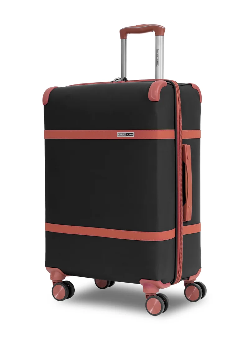 PARAJOHN Parajohn Urban Voyage PVC 4-Piece Luggage Set With 8 Spinner Wheels
