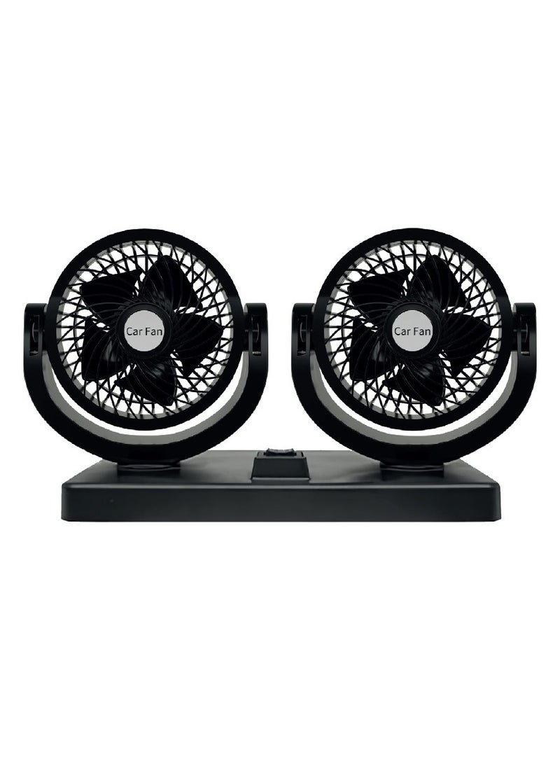 Denx Car Fan With A Strong Performance That Guarantees The Distribution Of Air In Two Directions - Image 5