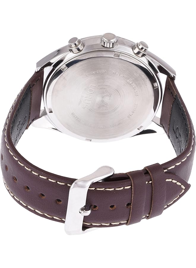 لوراس ساعة رياضية للرجال كوارتز أنالوج بسوار جلدي Rt311Gx9 - Image 2