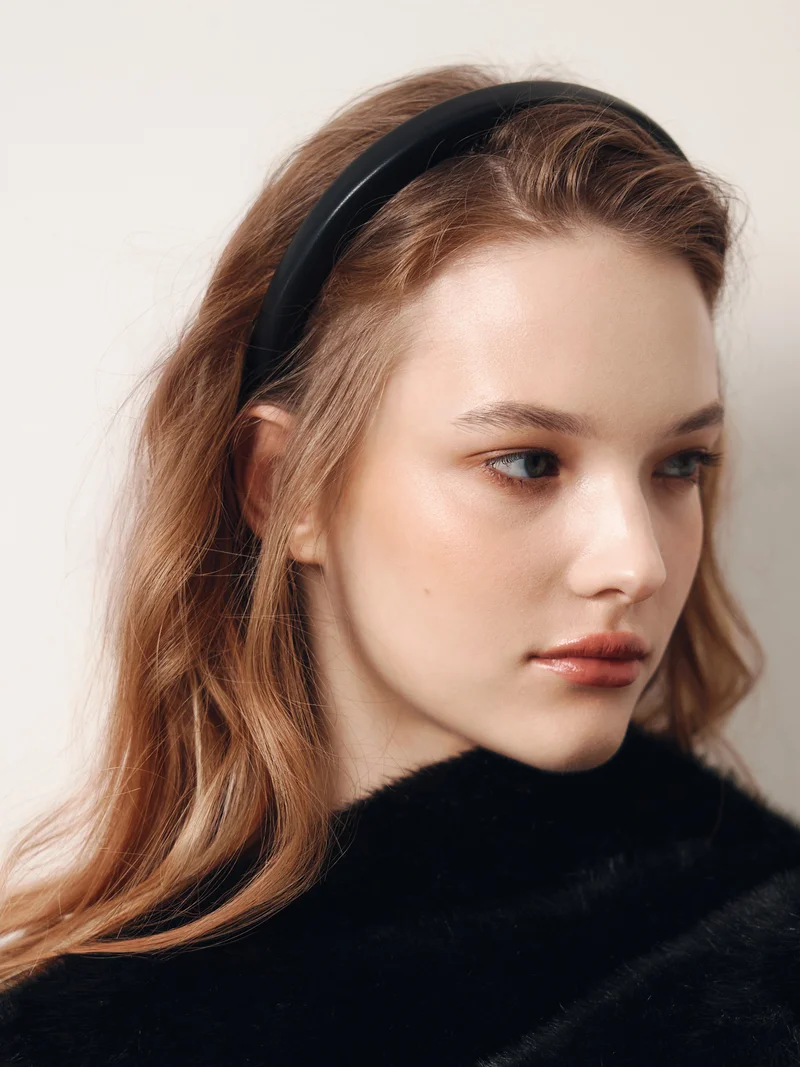 ليتشي Eco-leather hair band