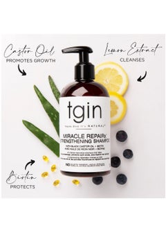 Tgin Teigen Miracle Strengthening Shampoo (13 fl oz) 384 ml  - Image 2