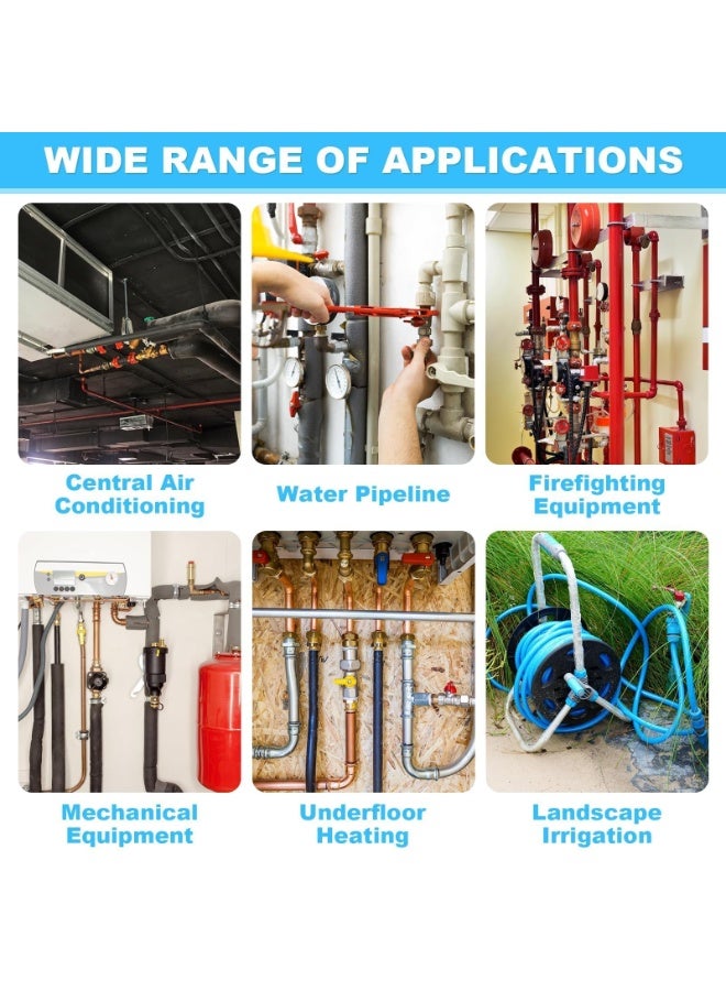 صمام لا رجعيان متأرجحان من الفولاذ المقاوم للصدأ بقطر 2 بوصة، صمام عدم رجوع أفقي مترابط NPT لمنع التدفق العكسي، صمام عدم رجوع للمياه والزيت والهواء DN50 - Image 4