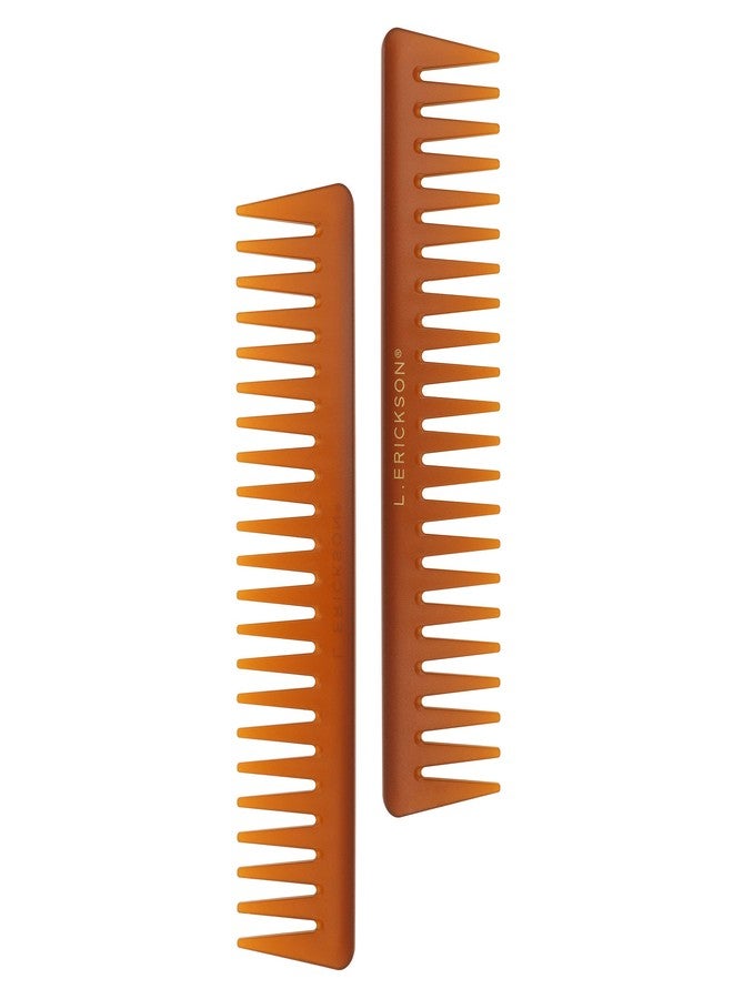 L. Erickson The Petite Detangler Comb, Tortoise - Image 2