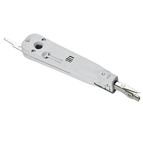 XIKKART Punch Tool Crimping tool Krone Tool Impact Punchdown Tool IO insertion Tool Ratchet Type for 110 krone type Amp Modules Telephone Krone Tool Kronning Telephone Wire Junction Box (Pack OF 1) - Image 3