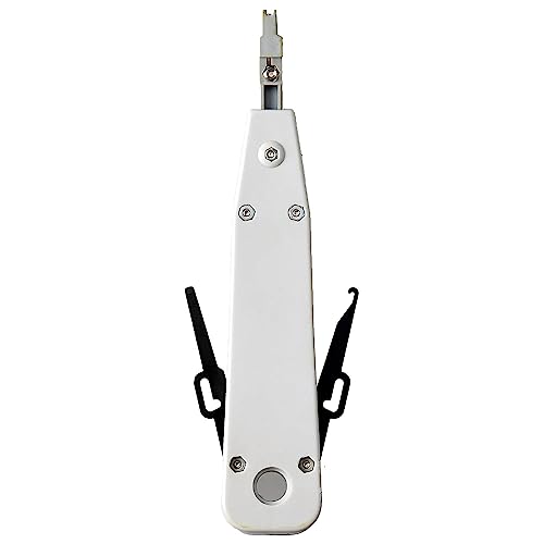 XIKKART Punch Tool Crimping tool Krone Tool Impact Punchdown Tool IO insertion Tool Ratchet Type for 110 krone type Amp Modules Telephone Krone Tool Kronning Telephone Wire Junction Box (Pack OF 1) - Image 2