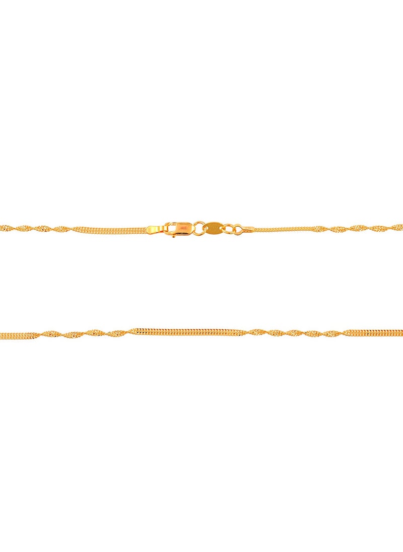 BAFLEH JEWELLERY - 22kt Gold Allah Religious Necklace - Image 1