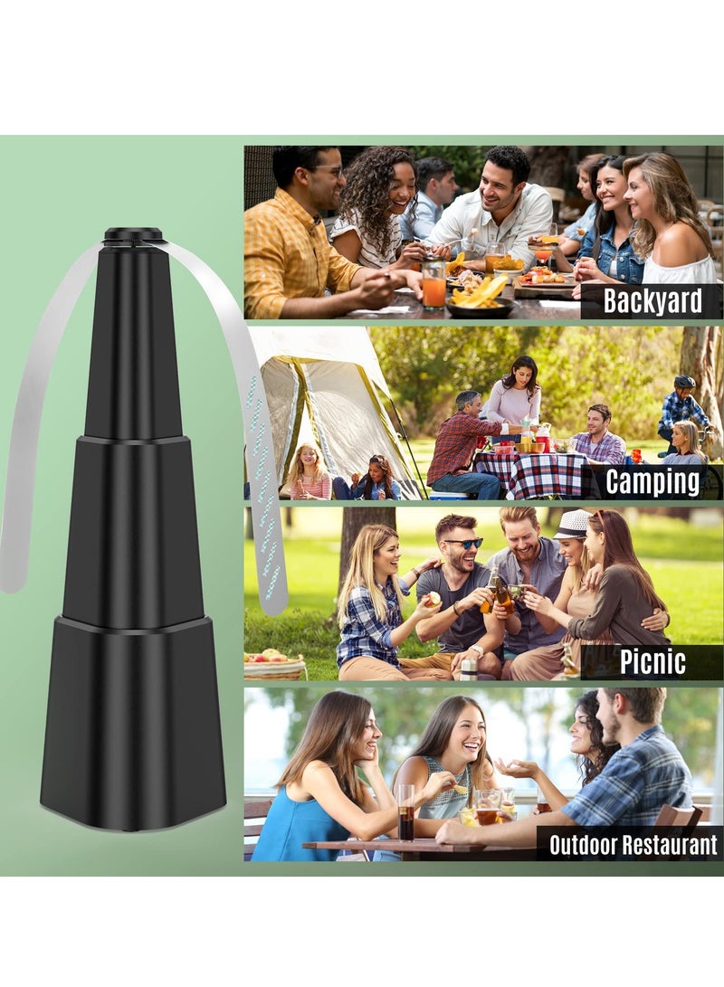SOLARAE Fly Repellent Fan for Tables, Portable Picnic Table Fan for Indoor Outdoor Keep Deter Flies Mosquitos Away from Your Food and Your Family 1 Pcs - Image 4