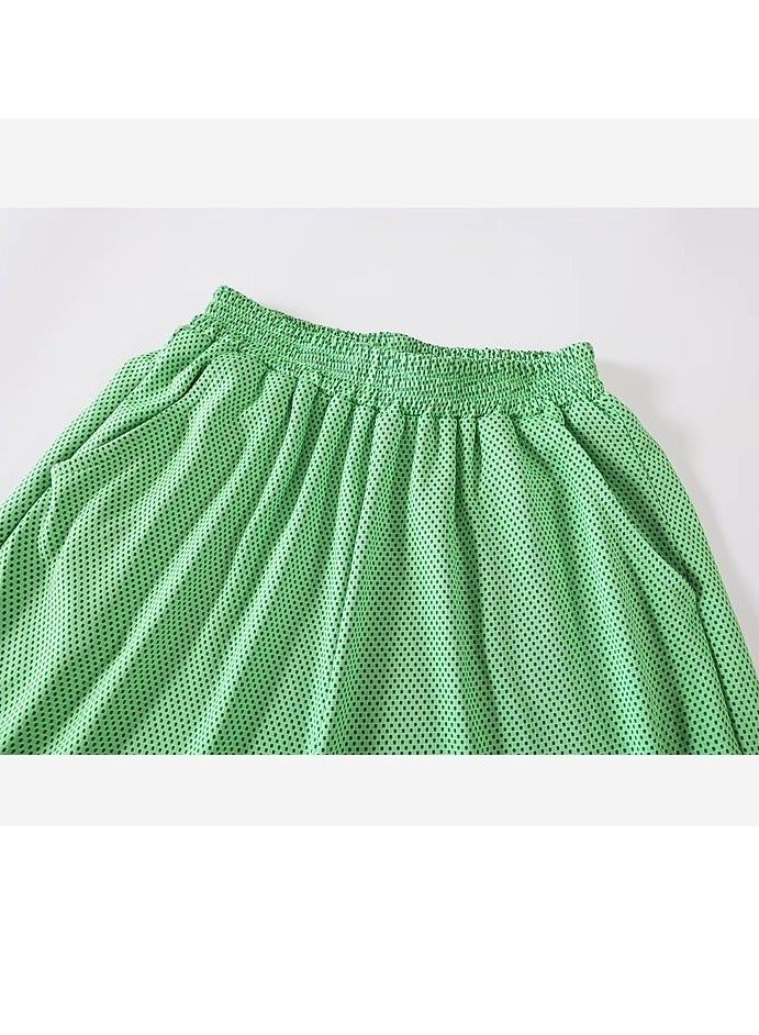 Children's Vest Mesh Breathable Quick Drying Sports Two-Piece Set  - Image 4