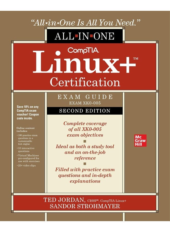 CompTIA Linux+ Certification All-in-One Exam Guide, Second Edition (Exam XK0-005)