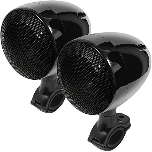 GoHawk Bluetooth Motorcycle Speakers, Waterproof Speakers for Motorcycle - Built-in Amplifier, AUX Input | Audio Sound System for Motorcycle, UTV, ATV - Image 5