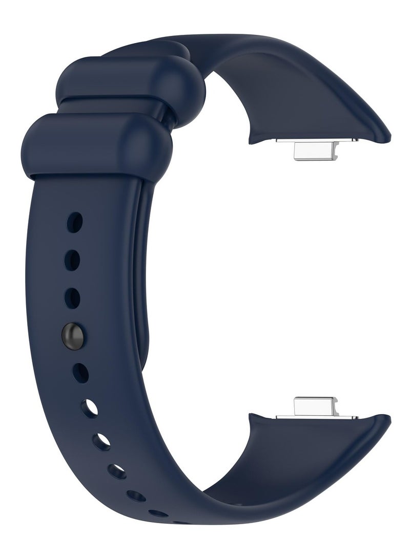 Watch Bands Women Men, Quick Release Silicone Replacement Bands Straps Wristbands Bracelet Accessories Fit for Xiaomi Smart Band 8 Pro Smartwatch (Blue) - Image 4