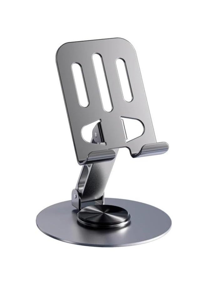 Mismo 360 Mobile Stand - Adjustable Cell Phone Stand for Desk | Multi-Angle, Non-Slip Metal Base, Foldable & Portable | iPhone Stand for Desk, Cell Phone Stand Holder - Image 1