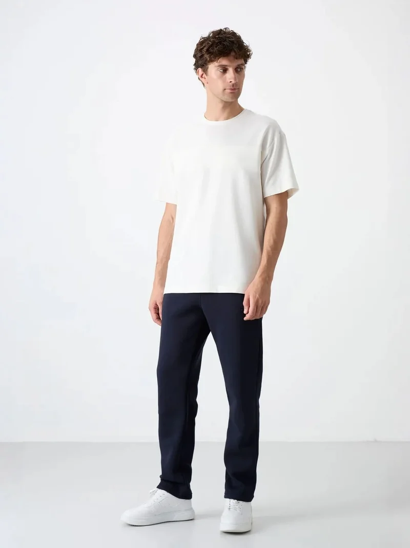 تومي لايف TOMMY Men's Regular Fit Fleece Sweatpants