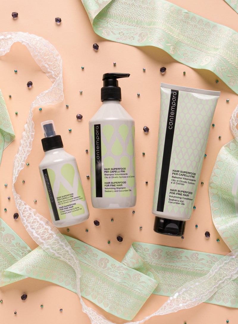 Barex Italiana Contempora - Hair Superfood for Fine Hair | Instant Volumizing Spray 200 ML - Image 2